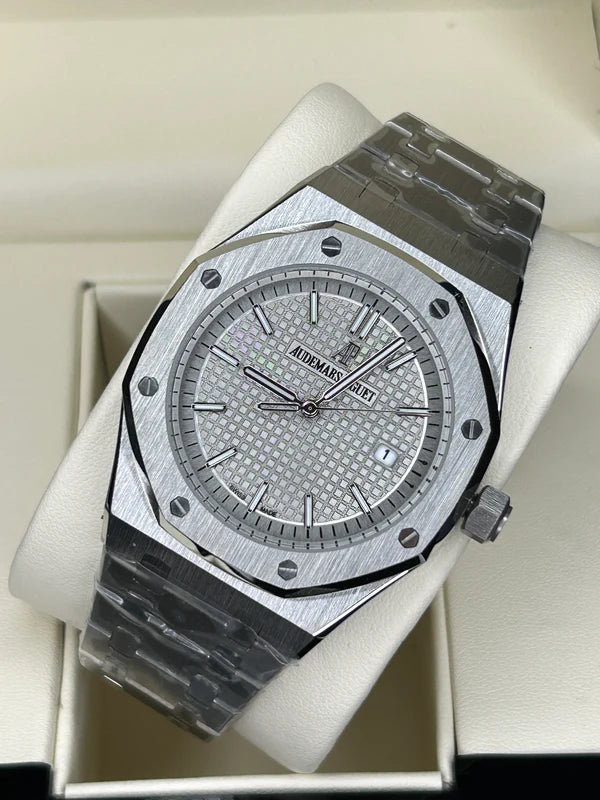 Audemars Piguet  Royal Oak silver metallic Dial | Fullset