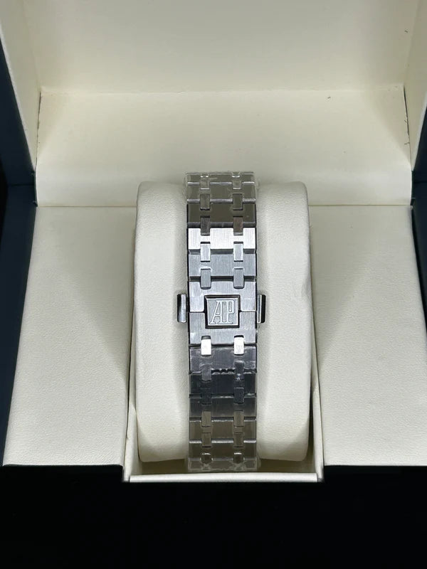 Audemars Piguet  Royal Oak silver black Dial  | Fullset