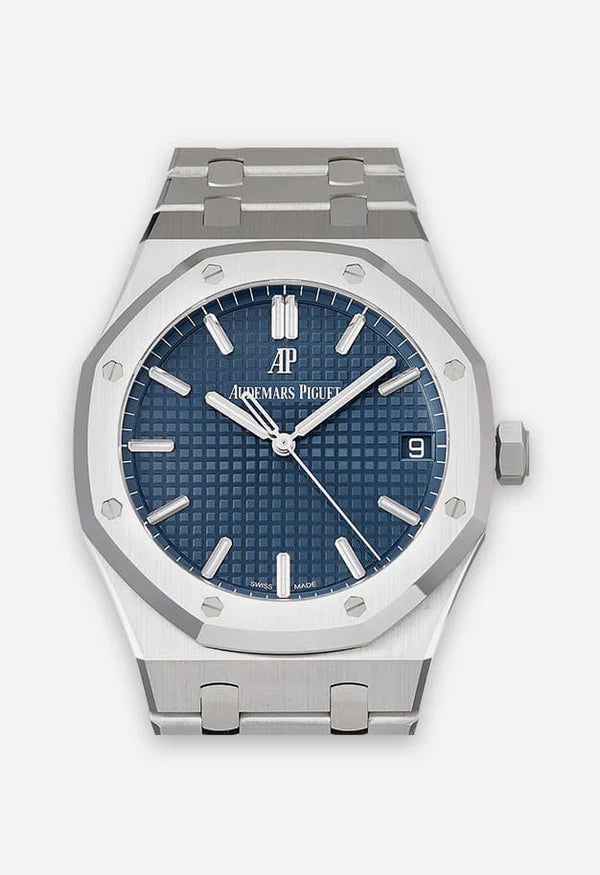 Audemars Piguet  Royal Oak silver blue Dial  | Fullset