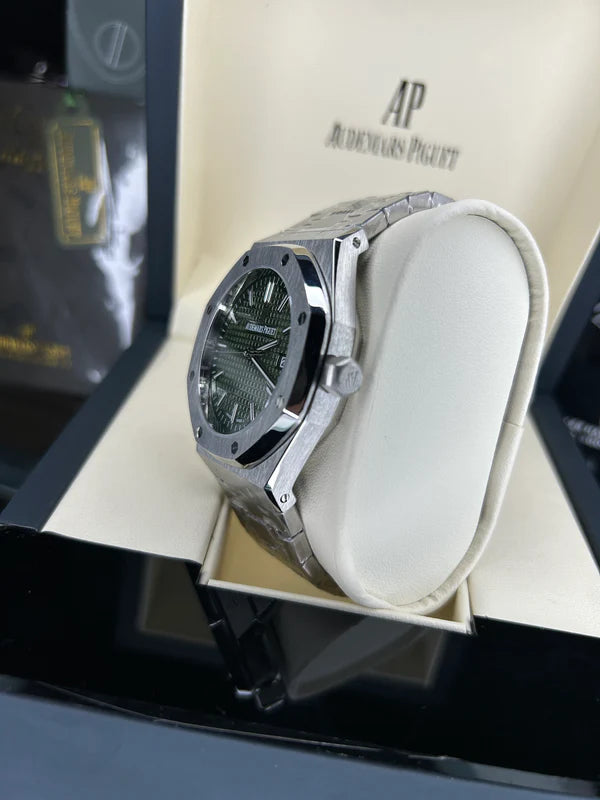 Audemars Piguet  Royal Oak silver green Dial | Fullset