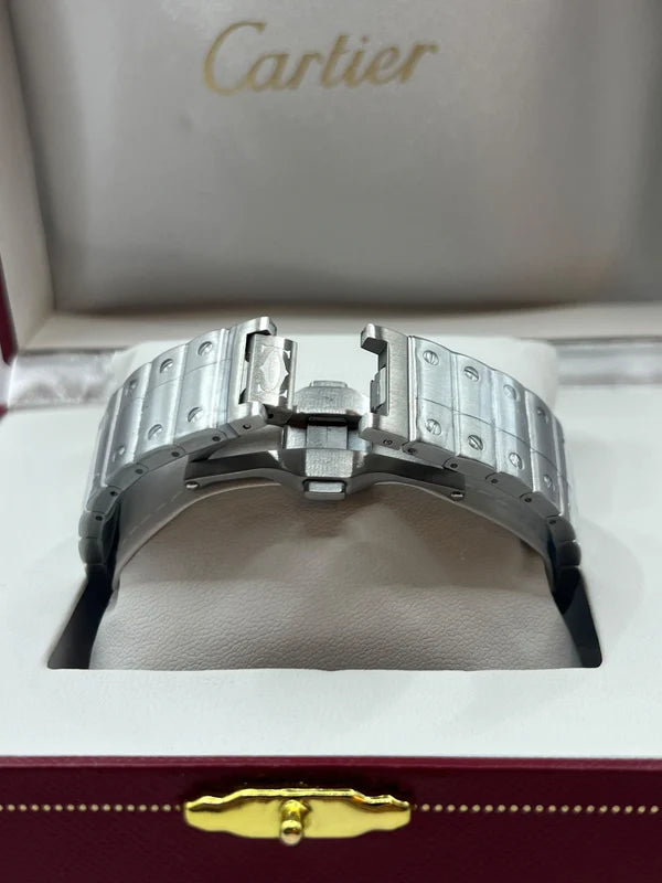 SANTOS DE CARTIER 40mm - HIGH END FACTORY blau | FULLSET