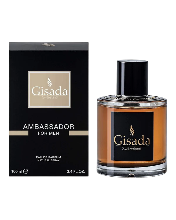 GISADA AMBASSADOR FOR MEN Eau de Parfum 100ml - OVP 1:1