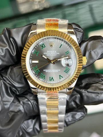 Rolex Date Just "Wimbledon" 41 mm U1 Factory - Automatik